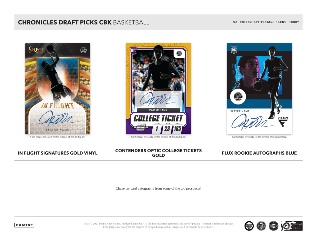 2021/22 Panini Chronicles Draft Picks Basketball Page 2