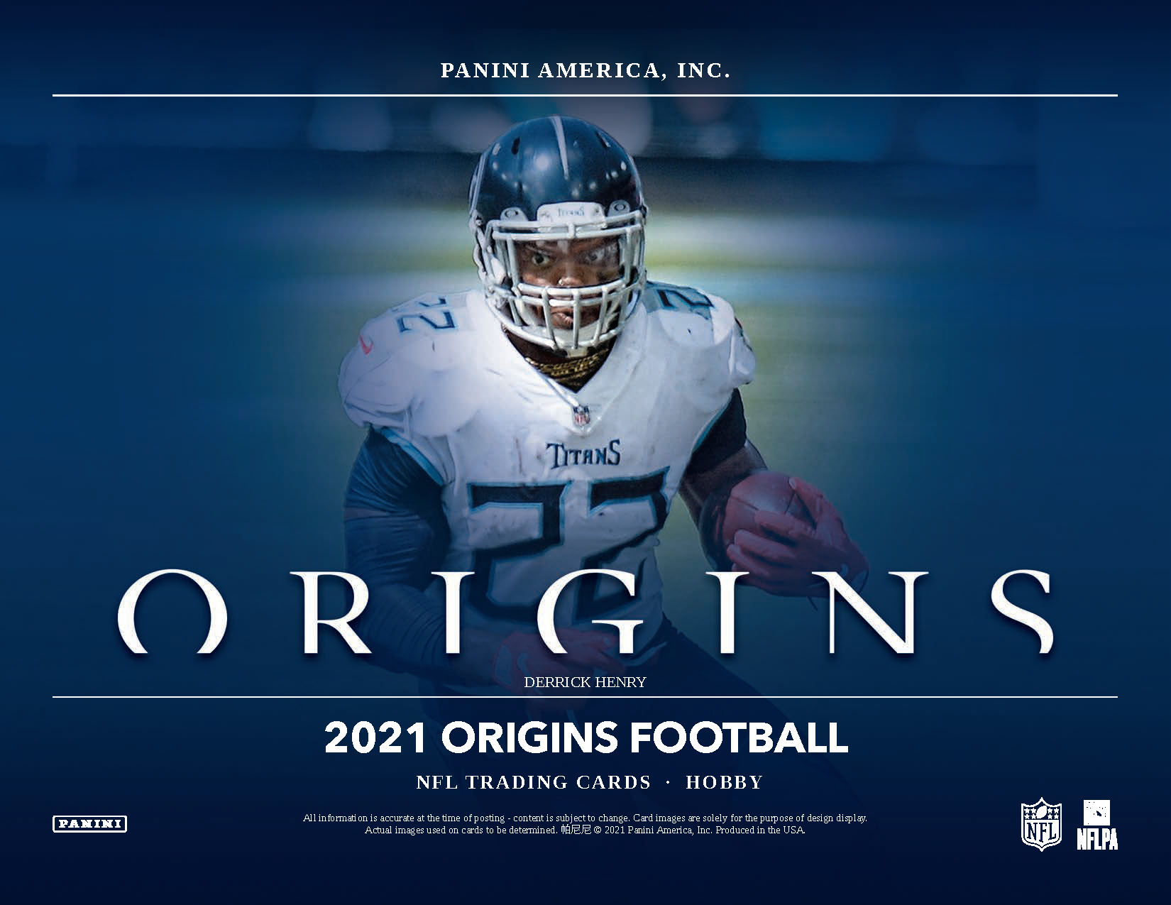 2021 Panini Origins Page 1