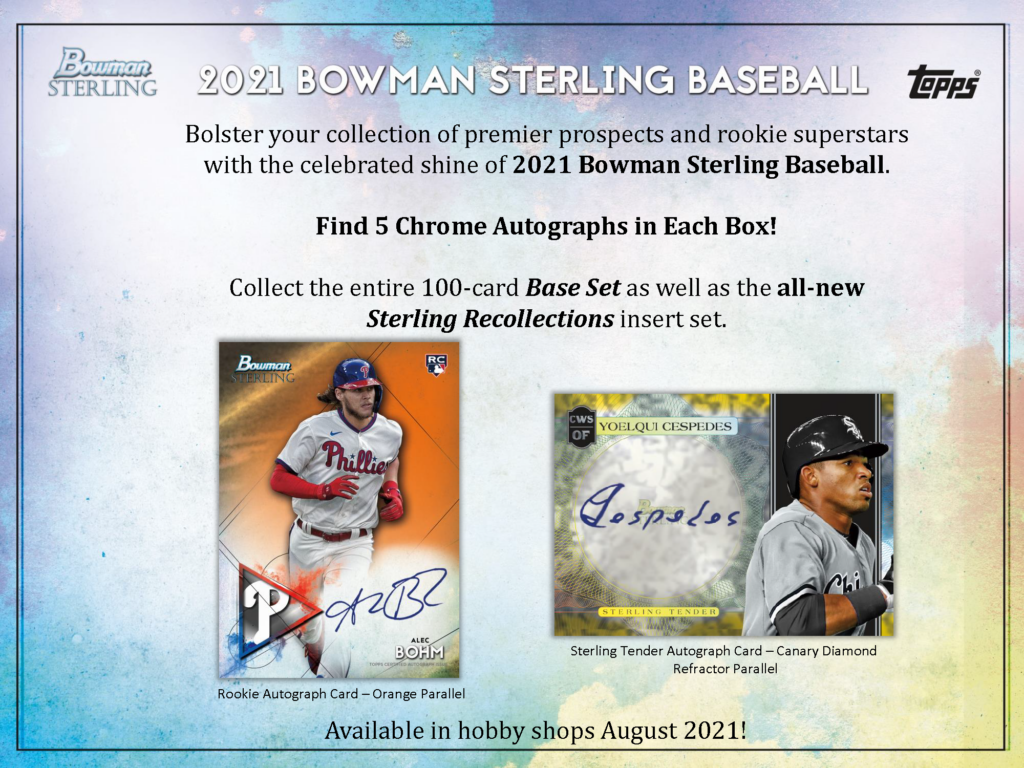 2021 Bowman Sterling Page 1