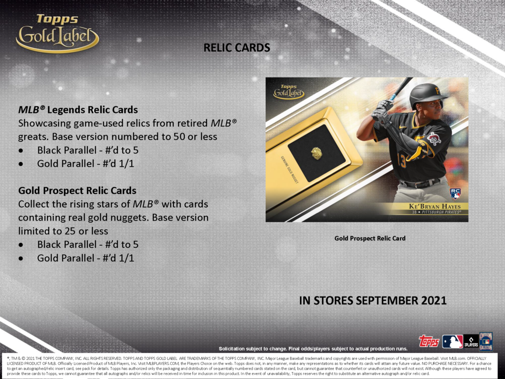 2021 Topps Gold Label Page 4