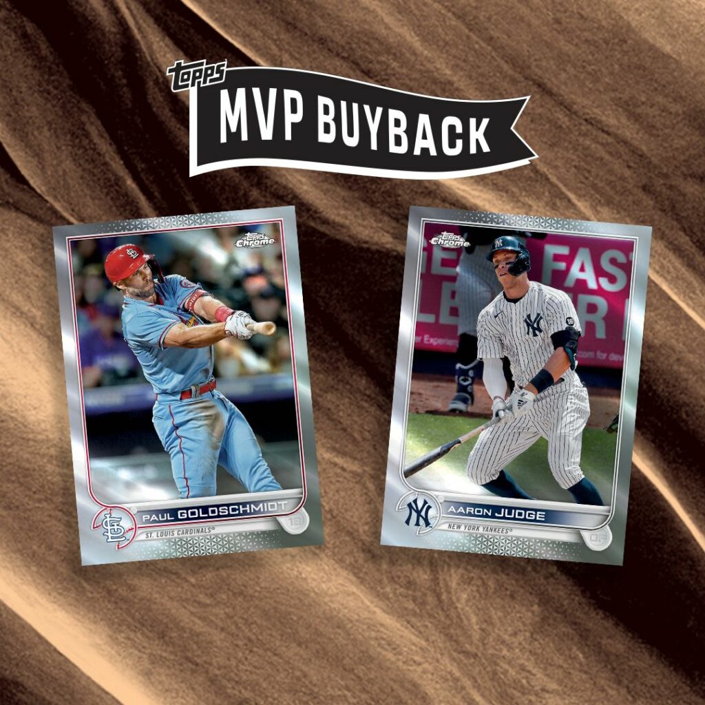 Topps MVP Buyback Program The Card Shop